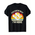 Funny Thanksgiving Deviled Eggs You Know Why I'm Here 100% Cotton T-Shirt made in usa Hoodie, Sweatshirt | GrindPrints.com