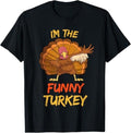 Funny Thanksgiving Shirts, Funny Turkey Matching Family Group Thanksgiving Party Pajama T-Shirt