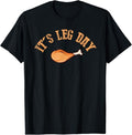 Funny Thanksgiving Shirts, Its leg Day Funny Turkey Thanksgiving T-Shirt - Menswear Top Hoodie, Sweatshirt | GrindPrints.com