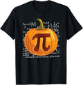 Funny Thanksgiving Shirts, Pumpkin Pie Math Shirt Funny Halloween Thanksgiving Pi Day T-Shirt