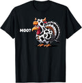 Funny Thanksgiving Shirts, Turkey Moo Funny Thanksgiving T-Shirt