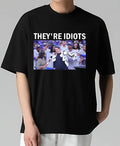 Funny They're Idiots Mark Daigneault Meme T-Shirt Trendy, Viral, and On-Point Comfy T-Shirt for Nature Lovers Classic 90s...