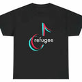Funny Tiktok Refugee T-Shirt, Tiktok Drama Shirt, Trending 2025 Shirt Funny Hoodie, Sweatshirt | GrindPrints.com
