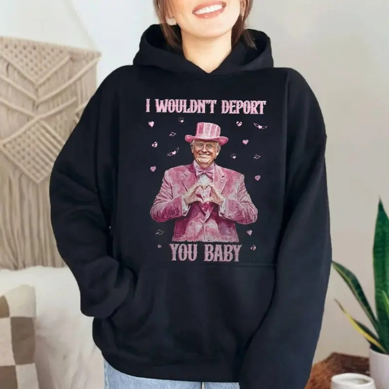 Funny Trum Valentine Shirt, Trum Is My Valentine Sweatshirt, Trumpp Deport, Valentine Tee Shirt, Valentines, Unisex...