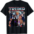 Funny Trump 2024 Campaign 90s Trendy Bootleg Style Men Women T-Shirt, Gift Trending, Gift Boy Friends, Gift Girl Friends,...