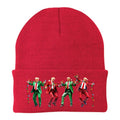 Funny Trump Dance Santa Claus Christmas Donald Trump 47th President of the United States of America Knit Cap Winter...