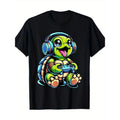 Funny Turtle Gamer Gaming Turtles Video Game 220g 100% Cotton T-Shirt made in usa Hoodie, Sweatshirt | GrindPrints.com
