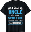 Funny Uncle Shirt, Uncle Partner In Crime