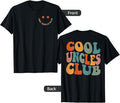 Funny Uncle Shirts, Gifts For Uncle, Cool Uncles Club Funny New Uncle Men 2 Sided T-Shirt