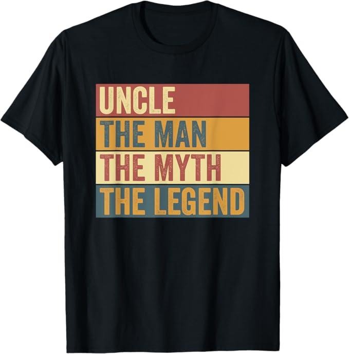 Funny Uncle Shirts, Gifts For Uncle, Legend Saying T-Shirt - Menswear Casual Cotton Hoodie, Sweatshirt | GrindPrints.com