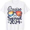 Funny Vacation Shirt, Cruise Squad 2024 Summer Vacation Matching Family Cruise T-Shirt Menswear Casual Cotton Hoodie,...