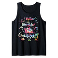 Funny Vacation Tank Top, Cruise Mother Daughter Trip Funny Mom Daughter Vacation Tank Top Casual Cotton Fabric T-Shirts,...