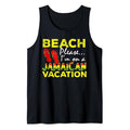 Funny Vacation Tank Top Jamaica Jamaican Flag Caribbean Vacation Reggae Tank Top Casual Classic Cotton T-Shirts, Hoodie, Sweatshirt