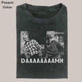 Funny Vintage Graphic Tee, Jason X Freddy T-Shirt, Horror Movie Tee, Unisex Meme Cringe Funny Dumb Shirt, Menswear...