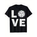 Funny Volleyball Design For Men Ball Volleyball Player T-Shirt made in usa Hoodie, Sweatshirt | GrindPrints.com