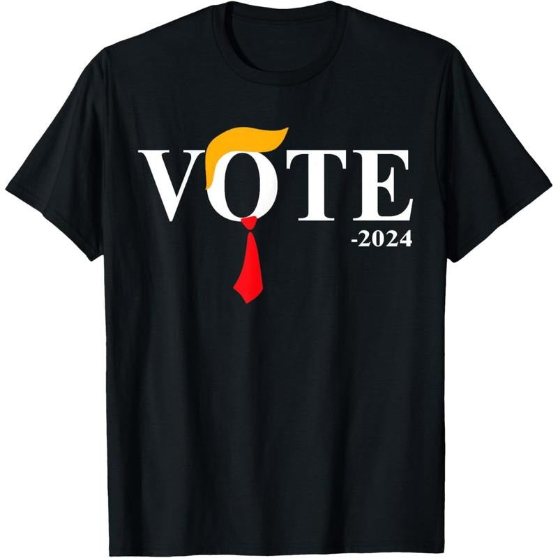 Funny Vote Trump 2024 Hair Tie T-Shirt made in usa Hoodie, Sweatshirt | GrindPrints.com