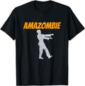 Funny Work Shirts, Amazombie Coworker Gift Associate Warehouse Zombie T-Shirt Tee Casual Cotton Hoodie, Sweatshirt