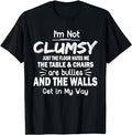 Funny Work Shirts, I'm Not Clumsy Funny Sayings Sarcastic Men Women Boys Girls T-Shirt Menswear Casual Cotton Hoodie,...