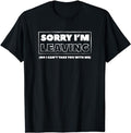 Funny Work Shirts, Sorry I'm Leaving Retirement Funny Quit Job Last Day At Work T-Shirt Menswear Casual Cotton Hoodie,...