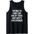 Funny Workout Quote Trying to Look Rap Guy's Sarcastic Gym Tank Top made in usa T-Shirts, Hoodie, Sweatshirt