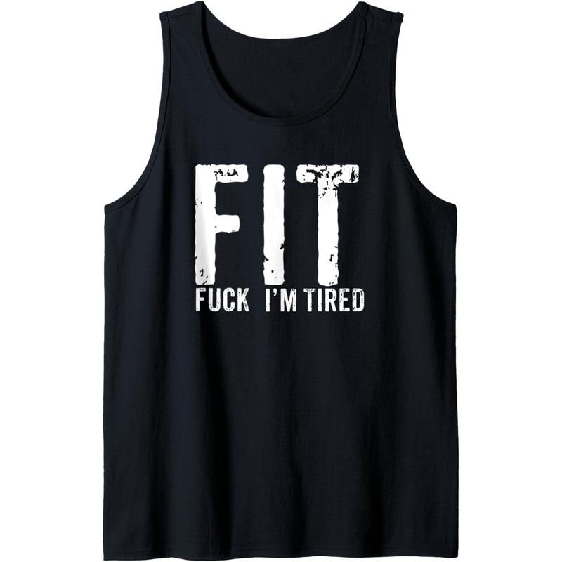 Funny Workout Tank Apparel Sarcastic Humor Gym Tank Top made in usa T-Shirts, Hoodie, Sweatshirt | GrindPrints.com