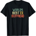 Funny World's Best Ex Boyfriend Cool Retro Design Mens T-Shirt made in usa Hoodie, Sweatshirt | GrindPrints.com