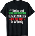 Funny Xmas Men Women Family T-Shirt, Christmas Humor Favorite Person Funny Christmas T-Shirt