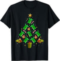 Funny Xmas Family Funny Sea Turtle Tree Xmas Menswear Top T-Shirts, Hoodie, Sweatshirt
