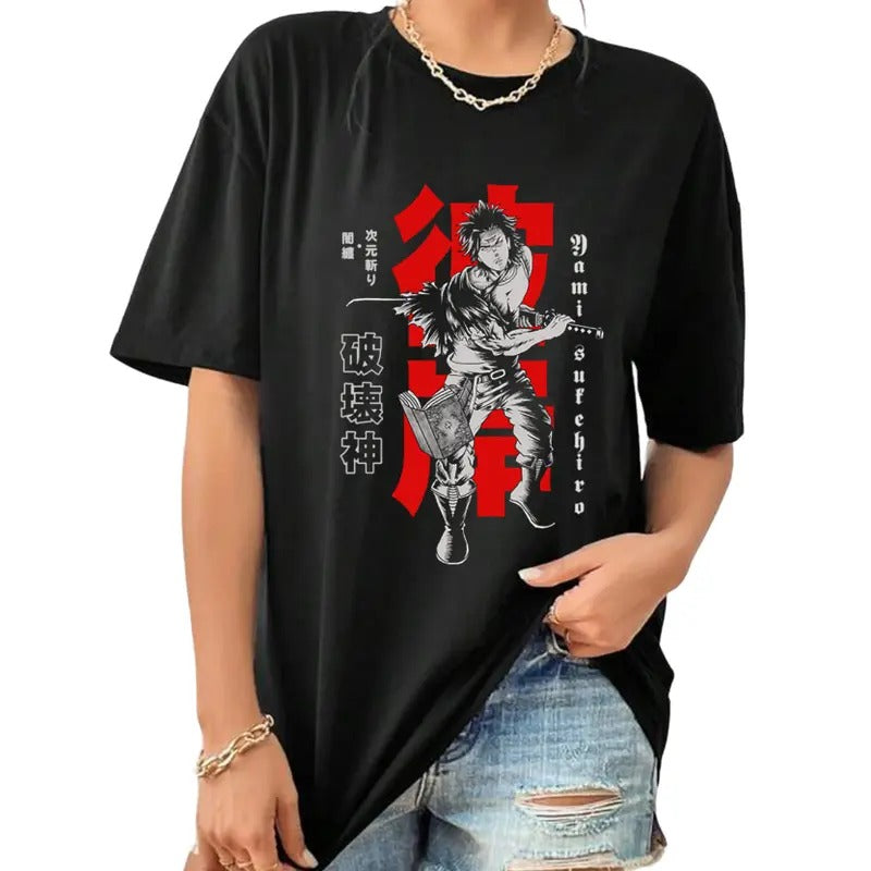 Funny Yami Sukehiro Anime Manga Tshirt Anime Manga Size S-3XL Hoodie, Sweatshirt | GrindPrints.com