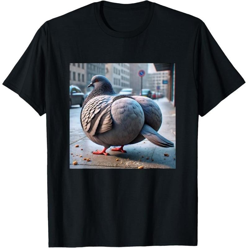 Funny brainrot pigeon with level 100 gatt gen z meme pigeon T-Shirt, Top Menswear Hoodie, Sweatshirt | GrindPrints.com