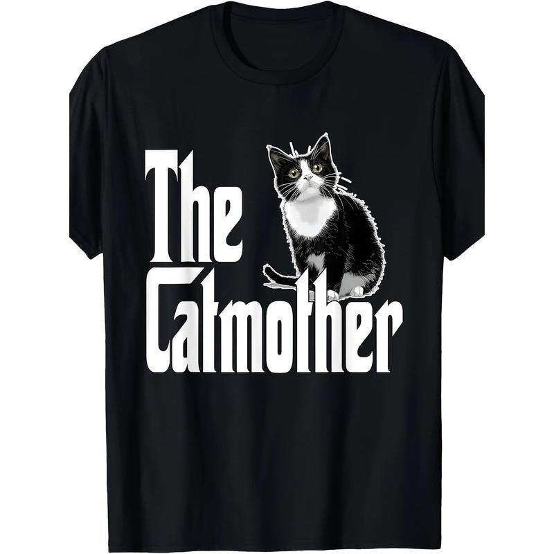 Funny cat Mom Cat Mom black and white Cat Mom Cat Mom Men's T-shirt  made in usa Hoodie, Sweatshirt | GrindPrints.com