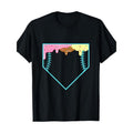 Funny home plate drip-ice cream softball & baseball T-shirt, men's T-shirt, 220g made in usa Hoodie, Sweatshirt