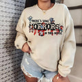 Funny horror characters shirt, There's some horror halloween shirt, funny halloween shirt, Meme Horror Shirt, Halloween...
