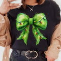 Furry Christmas Light Bow T-shirt Sweatshirt Hoodie, Unisex Apparel Relaxed Fit Printed In The USA Clothing Womenswear...