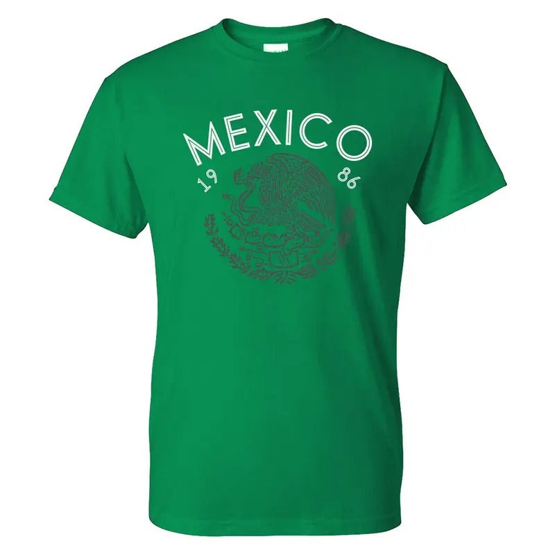 Futbol Soccer Mexicano Mexico 1986 T-Shirt Casual Classic Hoodie, Sweatshirt | GrindPrints.com