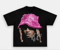 Future Big Face Pink Bucket" Graphic Tee Fabric Unisex Top Tshirt Hoodie, Sweatshirt | GrindPrints.com