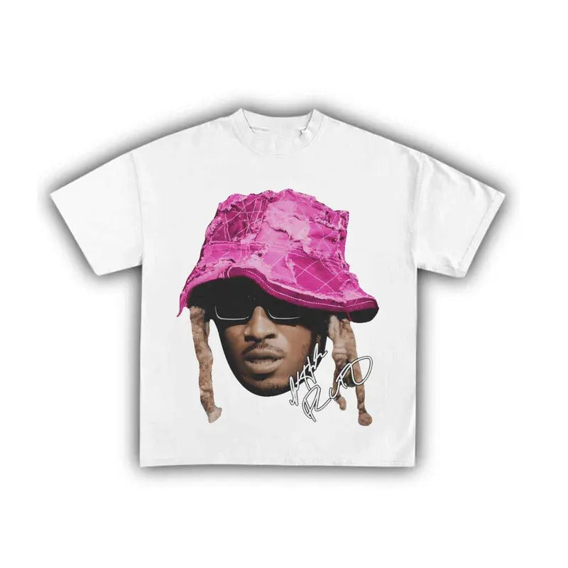 Future Big Face Pink Bucket Graphic Tee Hoodie, Sweatshirt | GrindPrints.com