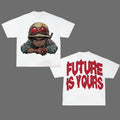 Future Is Your Big Face Fashion Flame GraphicT Shirt Y2k Design New Streetwear Hoodie, Sweatshirt | GrindPrints.com