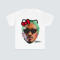 Future Kitty Green hair  Big Face Graphic Rap Tee Hoodie, Sweatshirt | GrindPrints.com