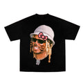 Future Kitty Purple Rap Tee Shirt for Men - Streetwear Top - Summer, Womenswear Hoodie, Sweatshirt | GrindPrints.com