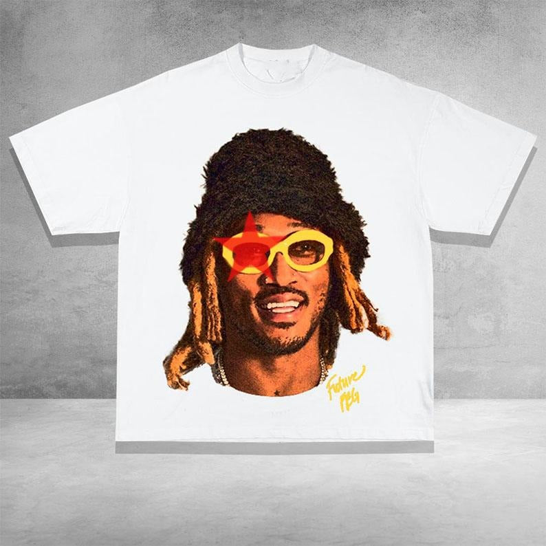 Future Red Starr Tee Hoodie, Sweatshirt | GrindPrints.com