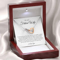 Future Wife Heart Necklace, Engagement Gift For Her, Proposal Gift, Future Wife Valentine Gift, Love Necklace With...
