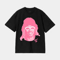 Futuree PINK Signature Big Face Rap Tee Shirt - Cool and Trendy Graphic Hoodie, Sweatshirt | GrindPrints.com