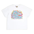 GALLERY DEPT ATK GRAFFITI TEE American Retro Art Colorful Graffiti Co branded English Printed Short sleeved T-shirt...