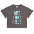 GALLERY DEPT BROKEN ATK TEE distressed washed vintage VINTAGE flowing gold letter print t-shirt Hoodie, Sweatshirt