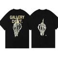 GALLERY DEPT T-Shirt, Skull Hand Bone Finger shirt, Car shirt, Car lover shirt, Slogan, Short-Sleeved, Crew Neck, Casual...