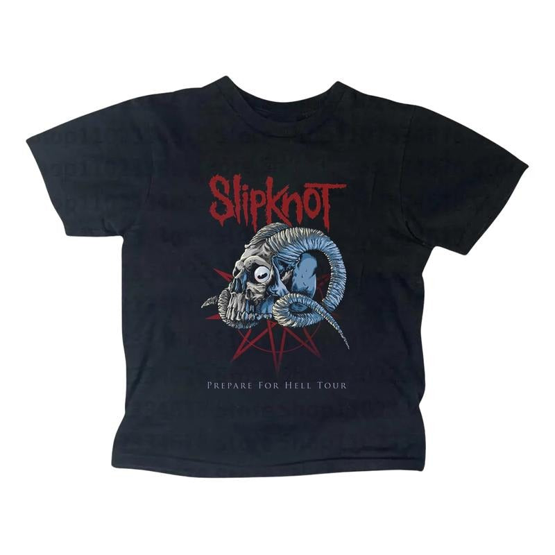 GOAT Band Baby Tee, Metal Gothic Rock Band Baby Tee, Gothic Emo Girl Top, Scene Clothing 2000s, Y2k Top Women Streetwear,...