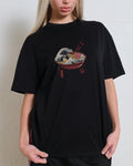 GREAT RAMEN WAVE T-SHIRT, Men Summer Fashion Cotton, Cotton Menswear, S to 3XL Soft Top Hoodie, Sweatshirt | GrindPrints.com