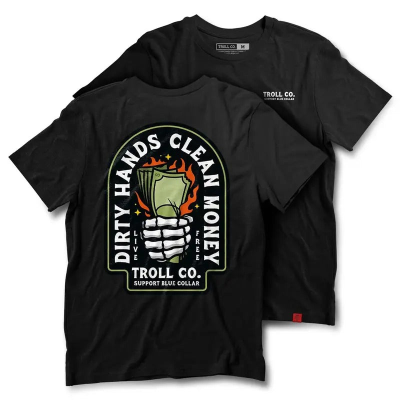 GREEN BACK TEE, WORK T-SHIRT, FOR LABOR DAY Hoodie, Sweatshirt | GrindPrints.com
