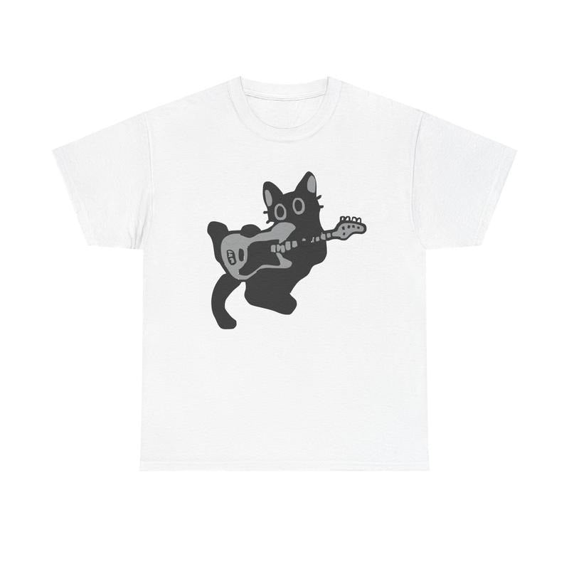 GUITAR CAT SHIRT Hoodie, Sweatshirt | GrindPrints.com